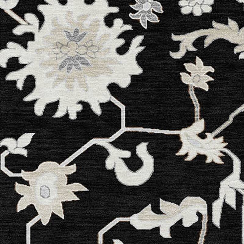 HomeRoots Floral Transitional Rectangle Outdoor Rug