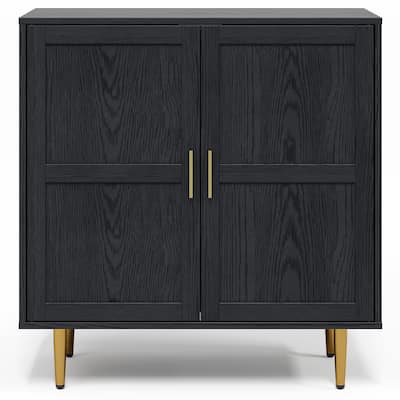2-Door Storage Cabinet with Adjustable Shelves