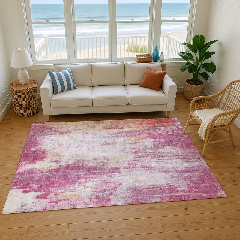 Premium Washable Super Soft Abstract Modern Mayfield Rug