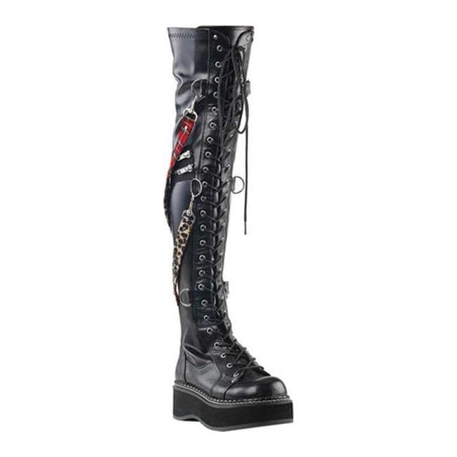 vegan black boots womens