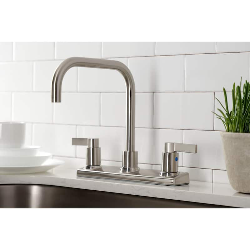 Kingston Brass NuvoFusion 1.8 GPM Standard Kitchen Faucet - Includes