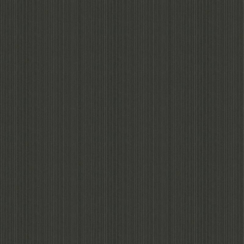 Galerie Wallcoverings Air Collection Silk Stripe Sheen Textured Wallpaper Roll - Black - 33 feet long x 27.5 inches wide