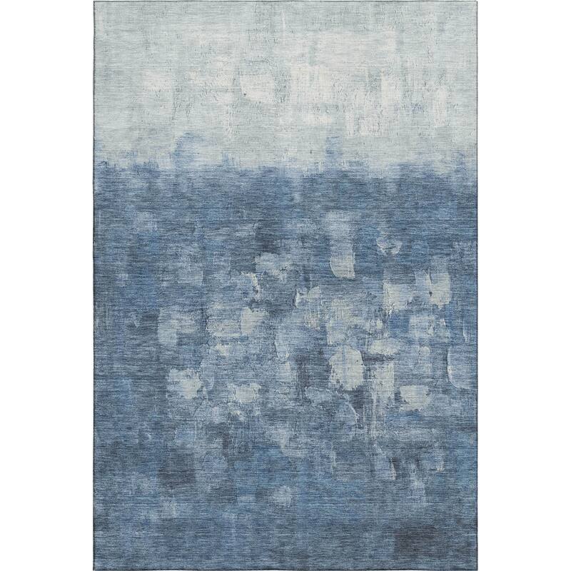 Premium Washable Super Soft Ombre Brushstrokes Mayfield Rug