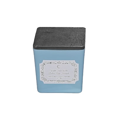 Christmas 7Oz Square Candle Winter Snow Walk - N/A