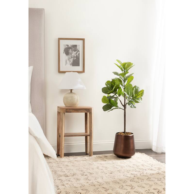 Kate and Laurel Fidmont Faux Fiddle Fig Tree