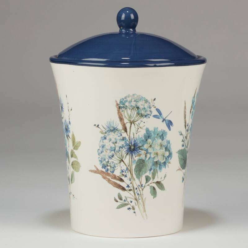 Certified International Bohemian Blue 3-piece Canister Set