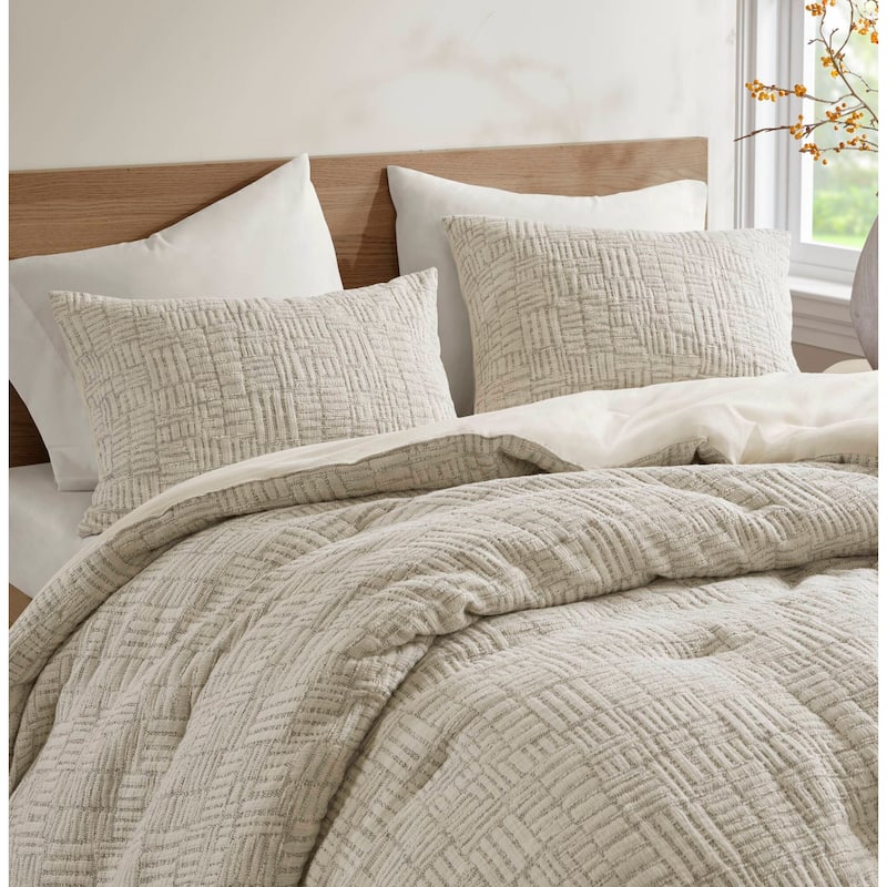 Chapel Hill Harper Oversized Cotton Matelasse Comforter Set