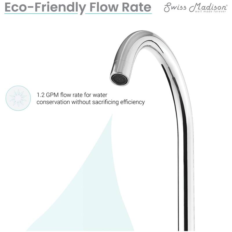 Swiss Madison SM-BF100 Daxton 1.2 GPM Widespread Bathroom Faucet