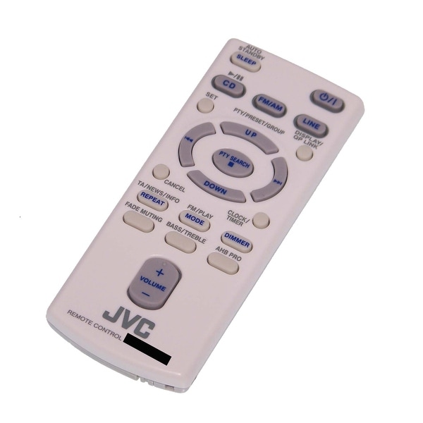 OEM JVC Remote Control Originally Shipped With: CAUXN1S, CA-UXN1S, CAUXN1W, CA-UXN1W