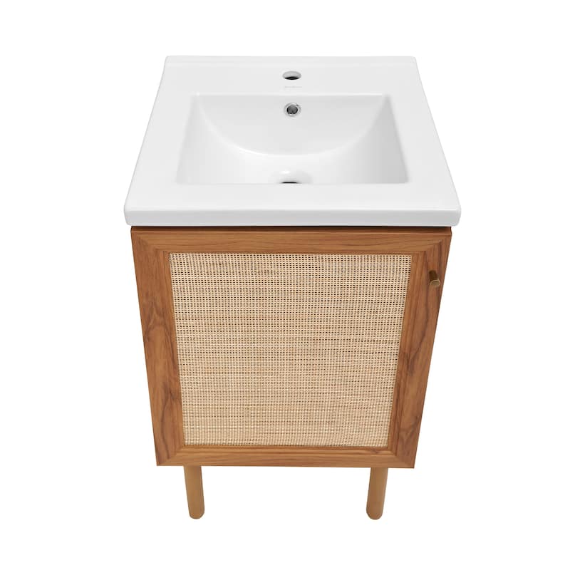 Classe Bathroom Vanity in Oak
