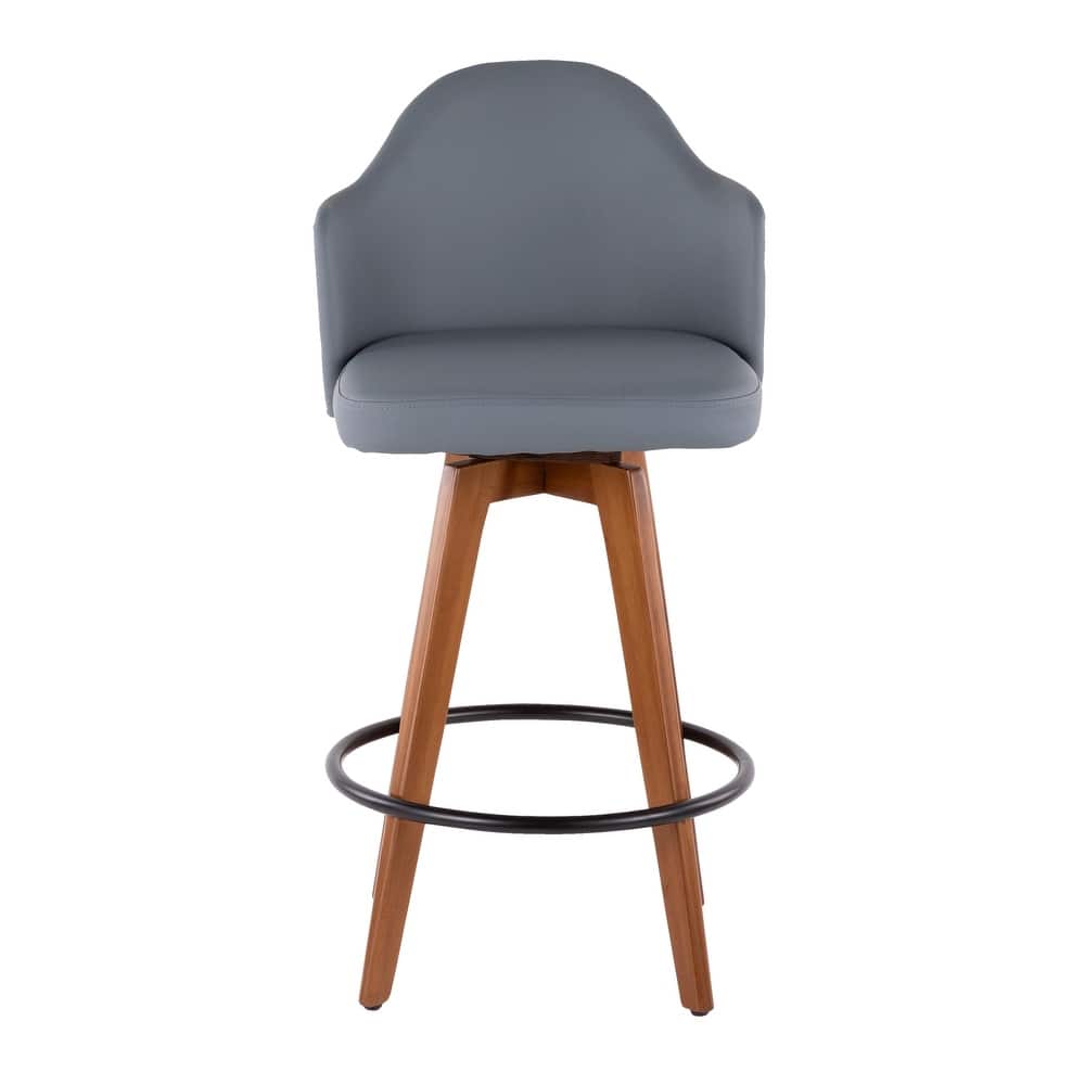 Carson Carrington Valsatra Mid-century Modern Counter Stool