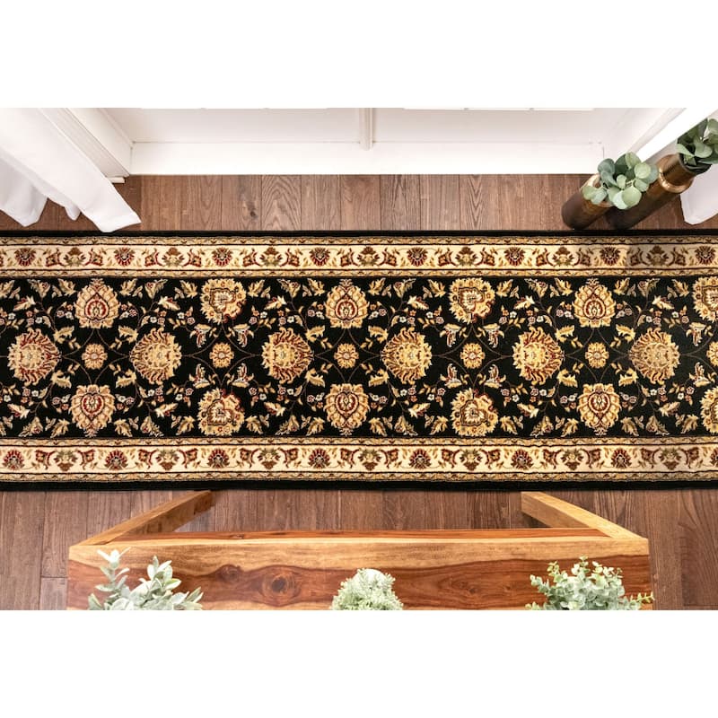Custom Size Runner Timeless Abbasi Traditional Stair Rug
