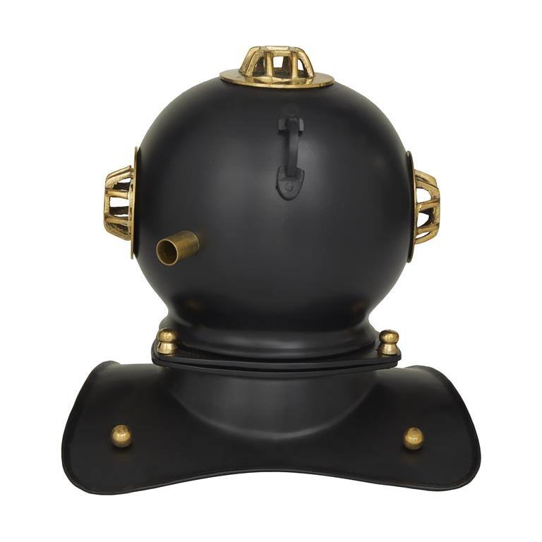 US Navy Mark V 8-inch Diving Helmet Coastal Decor Table Clock