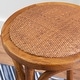 preview thumbnail 2 of 4, Flint Walnut Backless Counter Stool - N/A