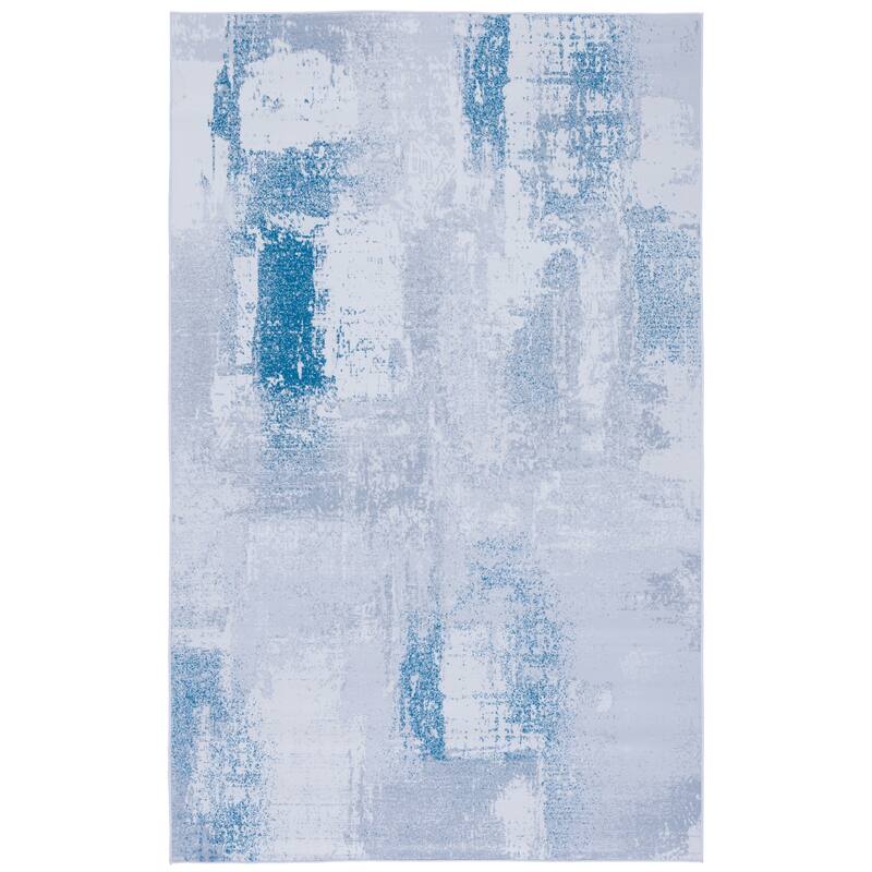 SAFAVIEH Tacoma Machine Washable Slip Resistant Permelia Modern Abstract