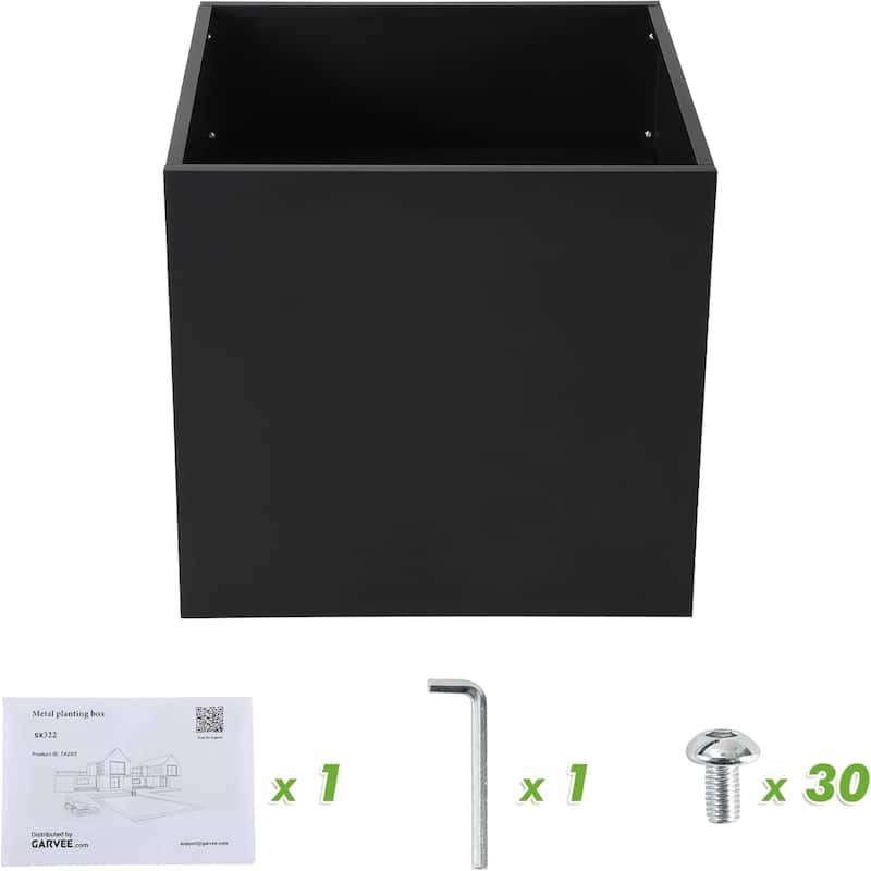 47x18x72inch Raised Garden Bed with Trellis with Drainage and Climbing Support