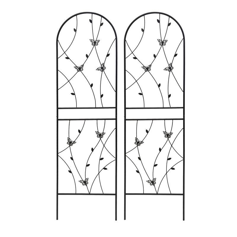 2 Pack Metal Garden Trellis