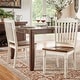 preview thumbnail 6 of 33, Mackenzie Country Style Two-tone Dining Chairs (Set of 2) by iNSPIRE Q Classic