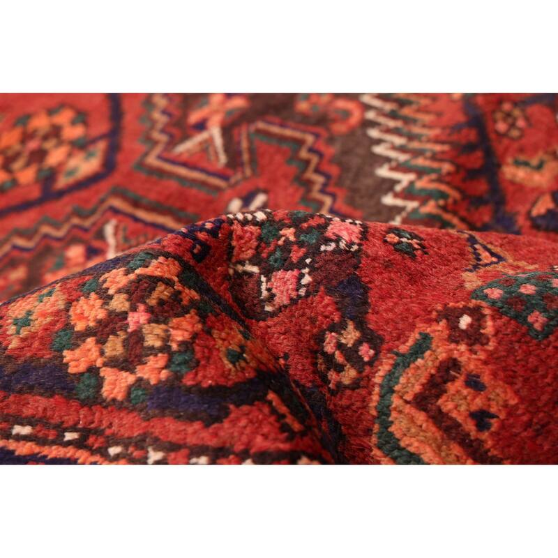 ECARPETGALLERY Hand-knotted Anadol Red Wool Rug - 4'5 x 7'5