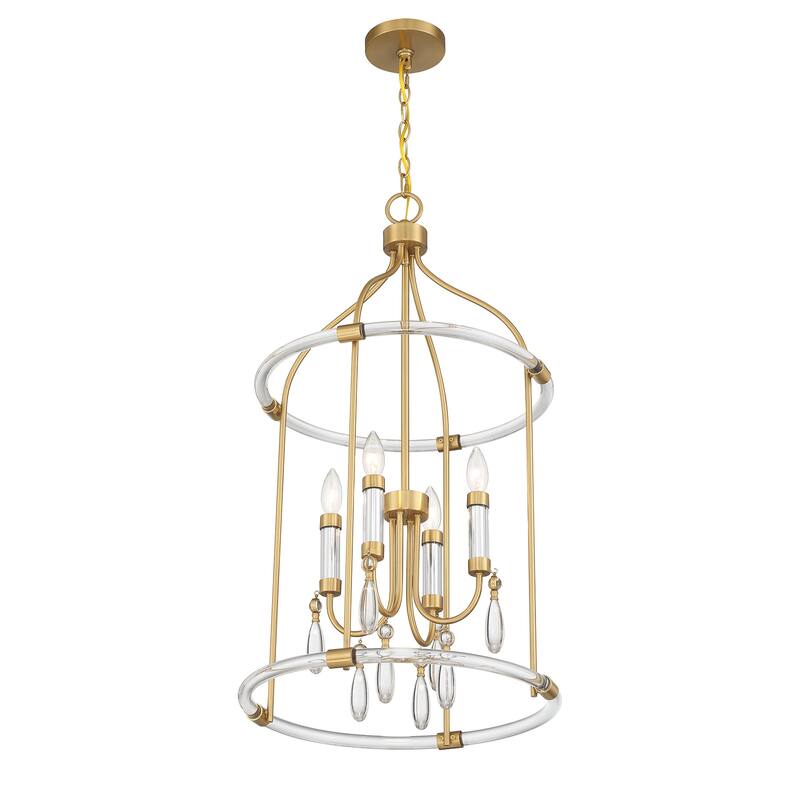 Savoy House 7-7714-4 Mayfair 4 Light 18" Wide Crystal Pendant