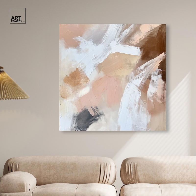 Taupe and Ash I Canvas by Art Remedy, Gallery Wrapped
