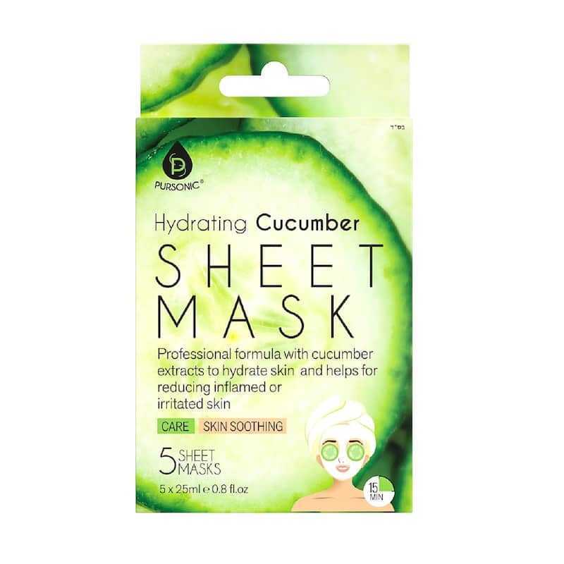Pursonic Hydrating Cucumber Sheet Masks - Mask
