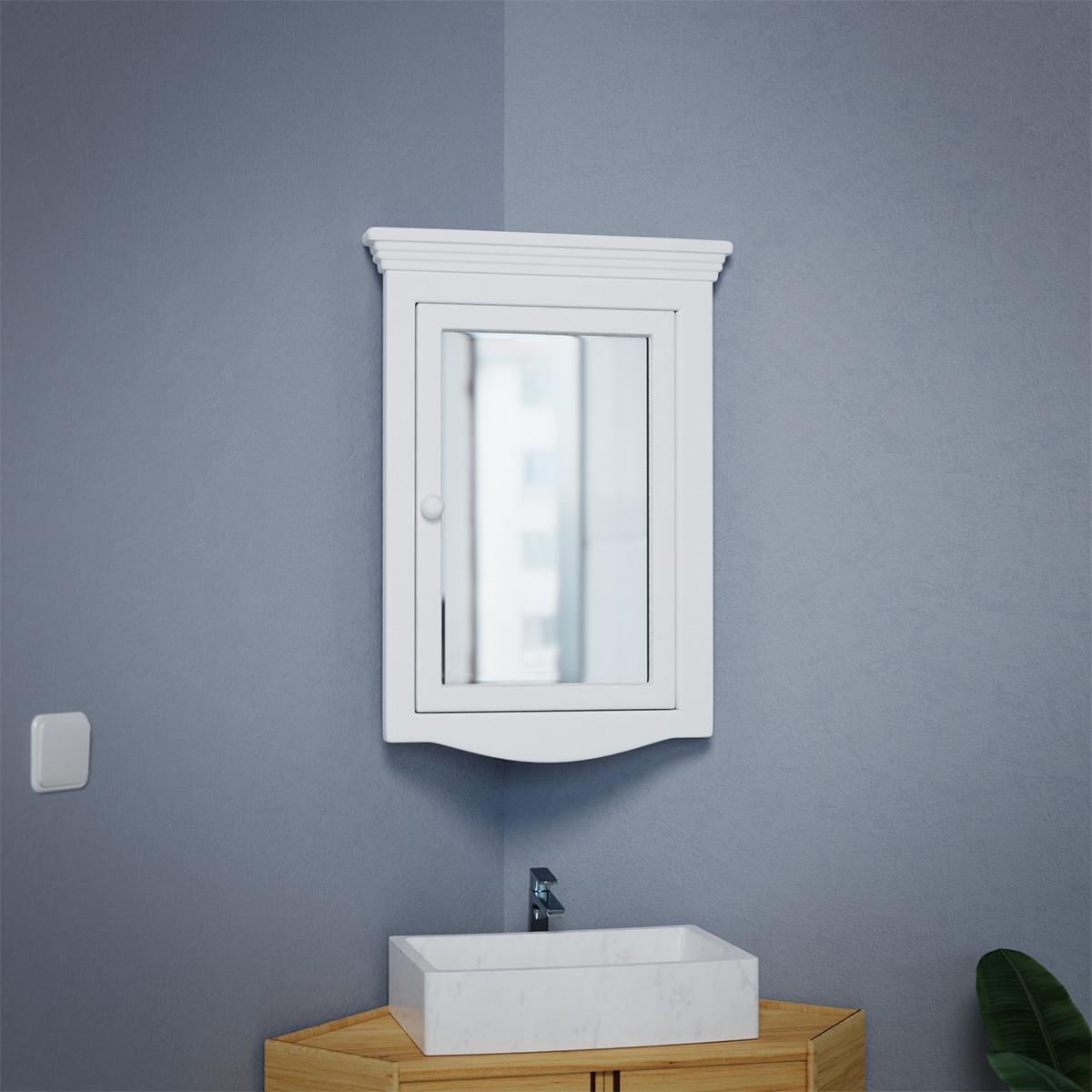 Corner bathroom medicine cabinet 2025
