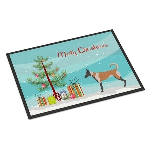 Carolines Treasures BB8461JMAT Malinois Christmas Indoor or Outdoor Mat 24 x 36 in.