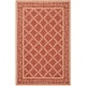 preview thumbnail 31 of 105, SAFAVIEH Handmade Chelsea Kimber Trellis French Country Wool Rug 2'9" x 4'9" - Rust/Gold - Rectangle