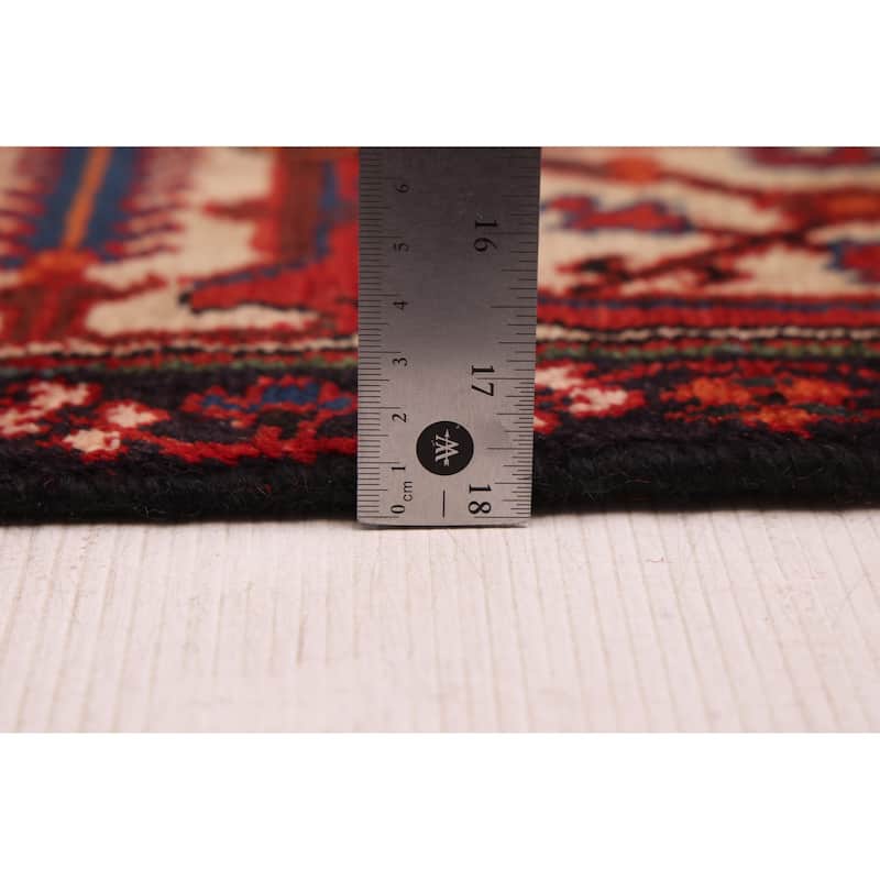 ECARPETGALLERY Hand-knotted Kayseri Vintage Red Wool Rug - 6'11 x 10'4