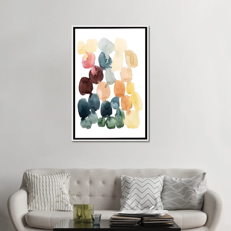 iCanvas "Desert Stones I" by Grace Popp Framed Canvas Print
