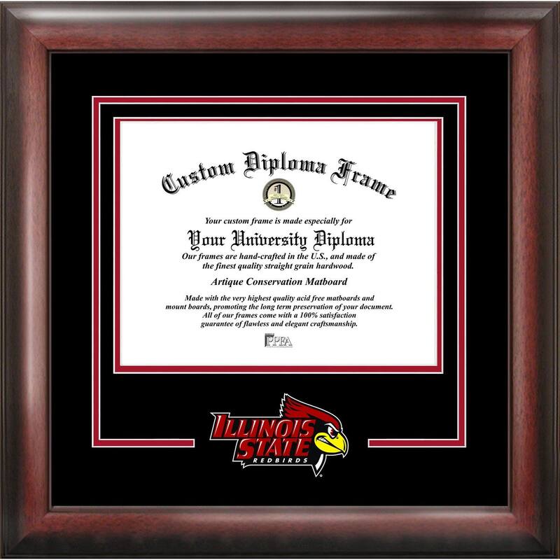 Illinois State Redbirds 10w x 8h Spirit Diploma Frame