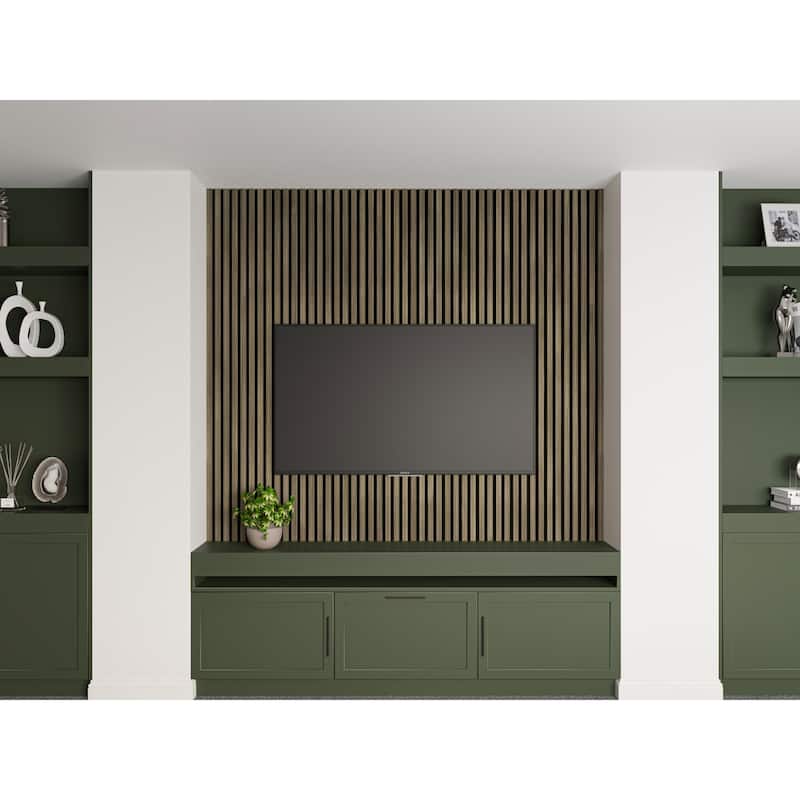 2 Pack Acoustic Wood Wall Panels