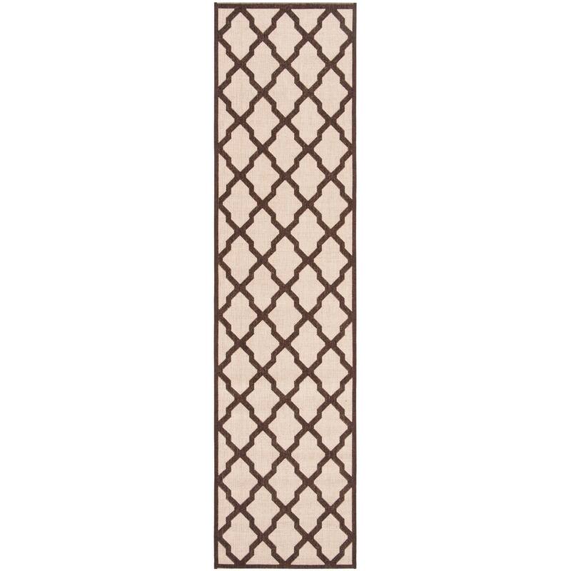 SAFAVIEH Linden Shirleyann Trellis Indoor/ Outdoor Patio Backyard Rug