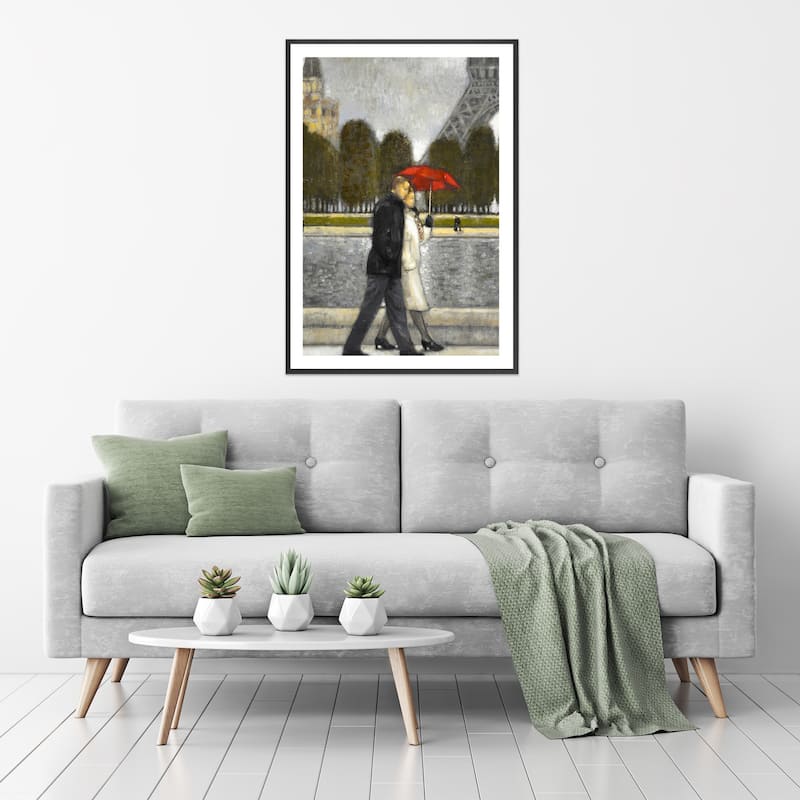 Romantic Stroll II Framed Print Wall Art by Norman Wyatt Jr.