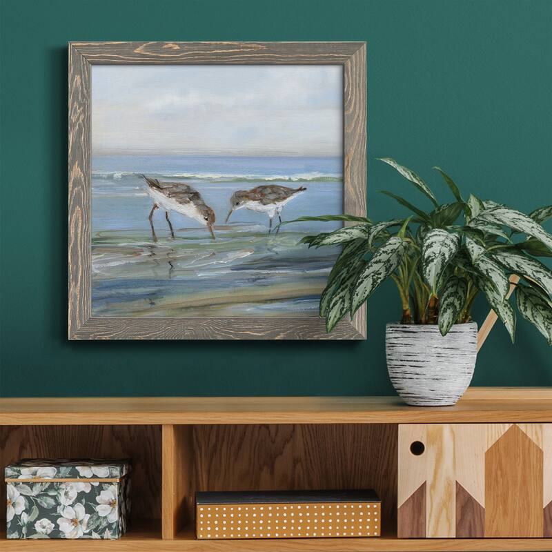 Seabird Beach II-Premium Framed Canvas - Ready to Hang