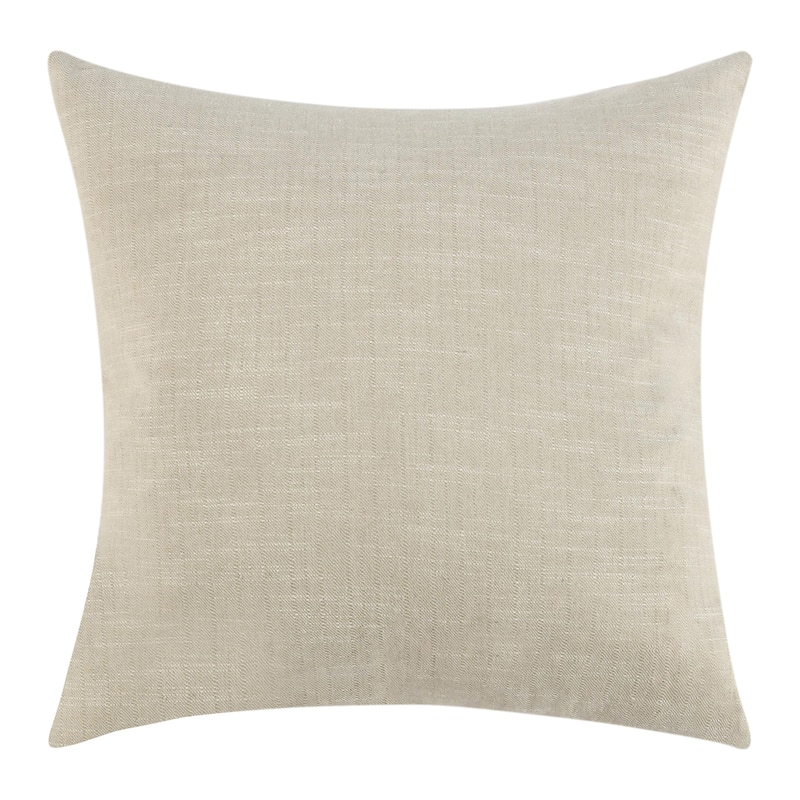 Villa by Classic Home Luciana 22" Gray Cotton Blend Throw Pillow