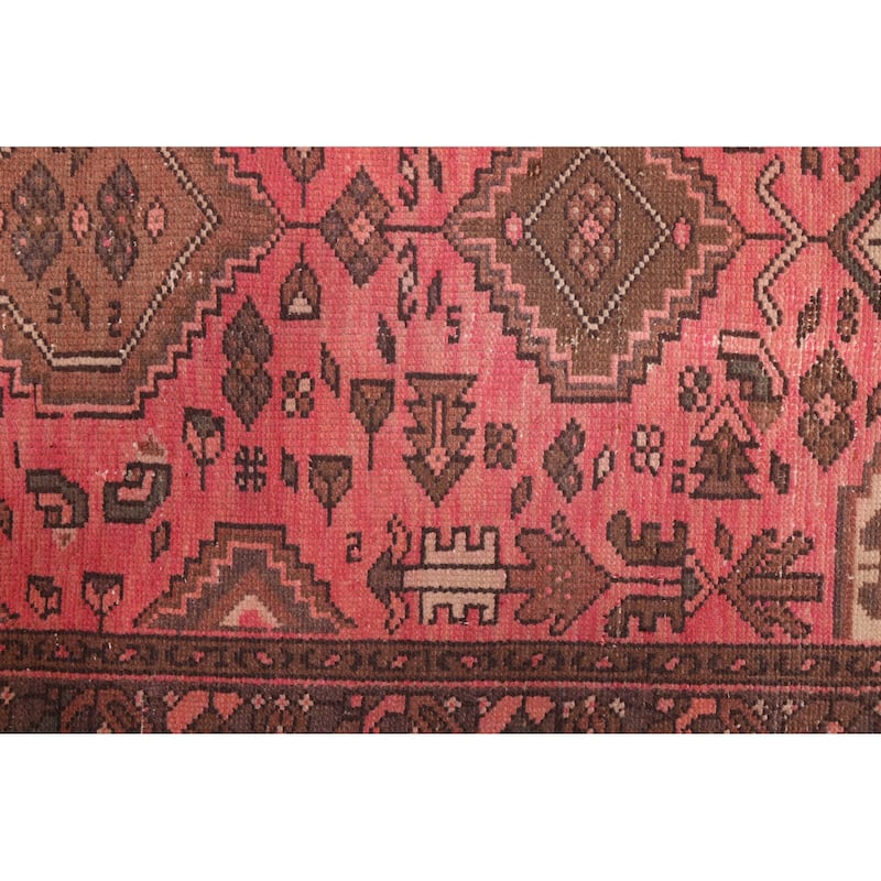 ECARPETGALLERY Hand-knotted Antalya Vintage Pink Wool Rug - 2'10 x 4'7