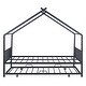 preview thumbnail 57 of 81, Metal house bed with trundle