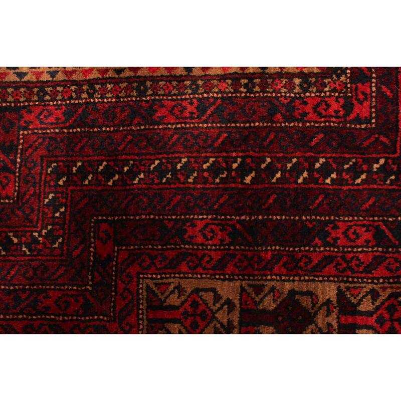 ECARPETGALLERY Hand-knotted Teimani Brown Wool Rug - 3'0 x 4'5