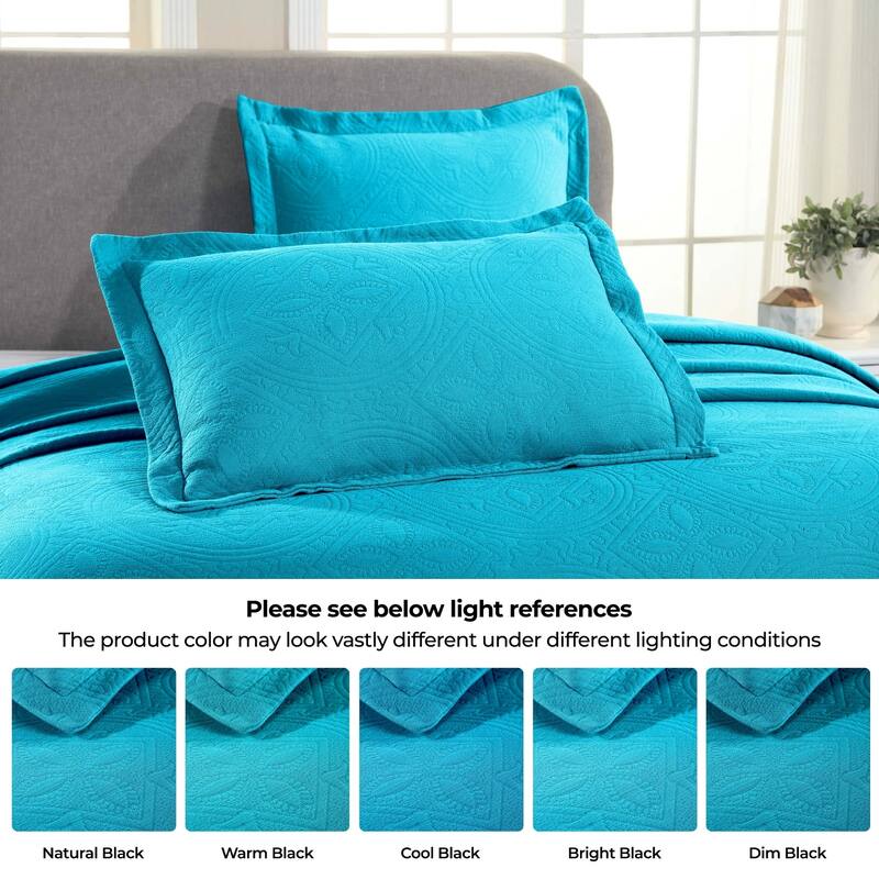 Superior Celtic Circle Cotton Decorative Bedspread Set