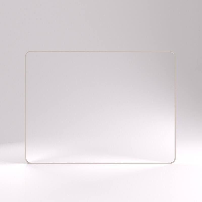 24/30/42/48/60 inch Rectangle Frameless Wall Mounted Bathroom Vanity Mirror - 48" x 36" - Brushed Nickel