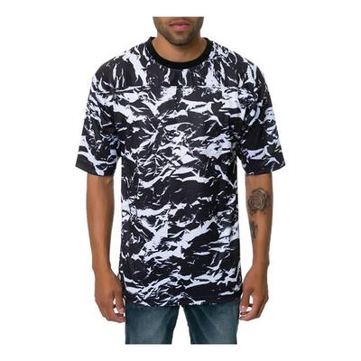 Dope Mens The Crinkle Football Jersey Graphic T-Shirt