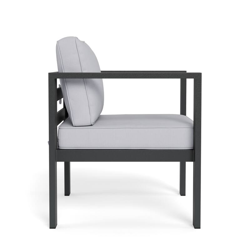 Lakeview Aluminum Outdoor Club Chair with Cushions