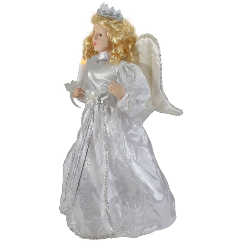 24-Inch Lighted Standing Animated Angel Musical Christmas Figure - 24"