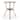 Picardy Outdoor Aluminum and Wicker Outdoor French Cafe Table by Christopher Knight Home - 21.75"L x 21.75"W x 28.50"H