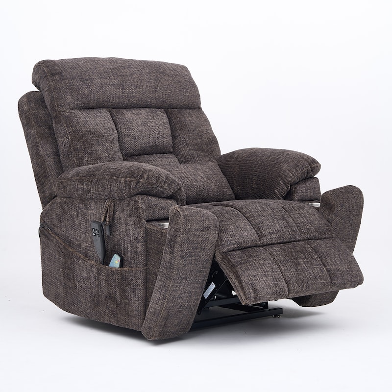 Electric Lift Chair, Electric Sofa Recliner with Heating and Massage