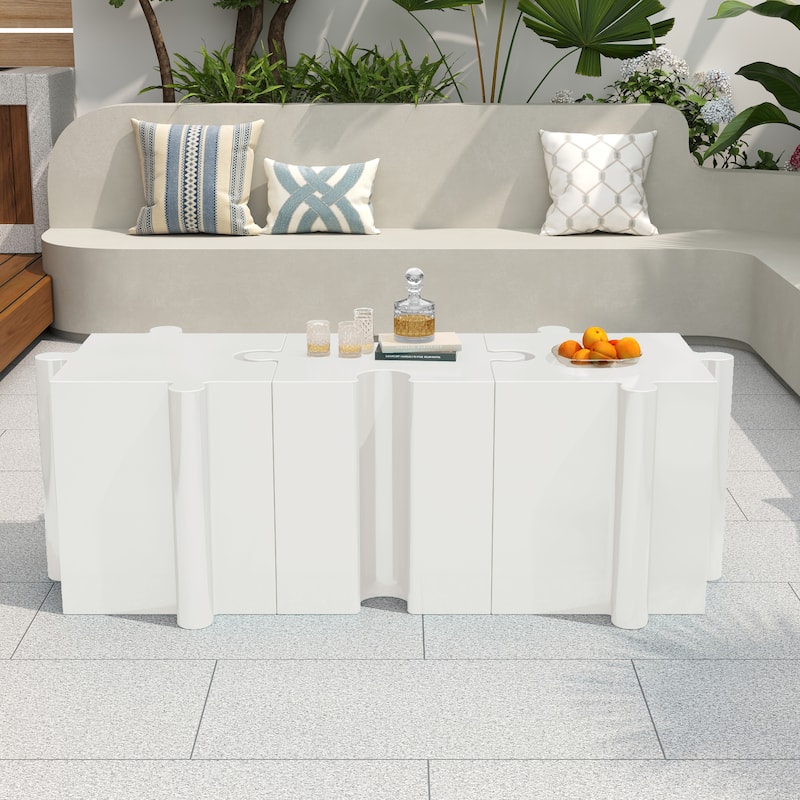 Puzzle Art Side Table