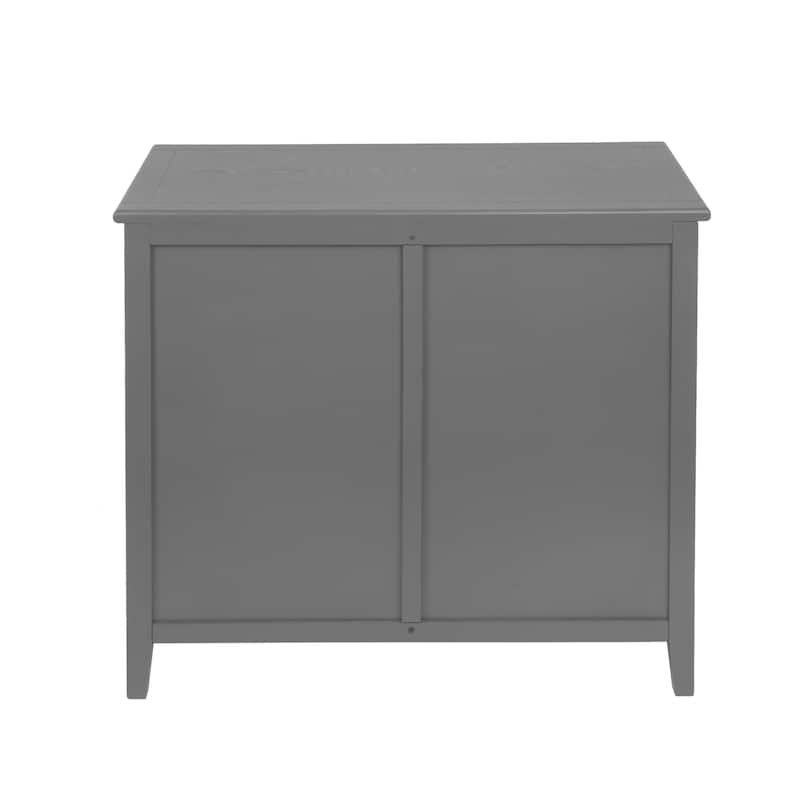 3 Drawer Cabinet Natural rattan living room and study