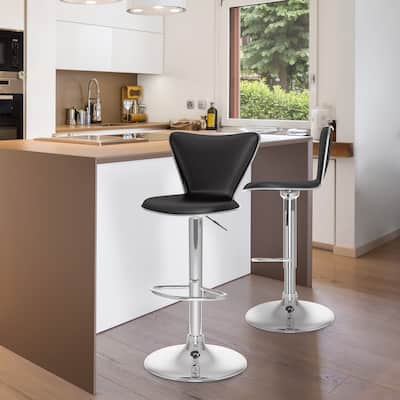 Swivel Adjustable Bar Stool (Set of 2)